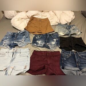 Many shorts for sale. All gently used in excellent condition